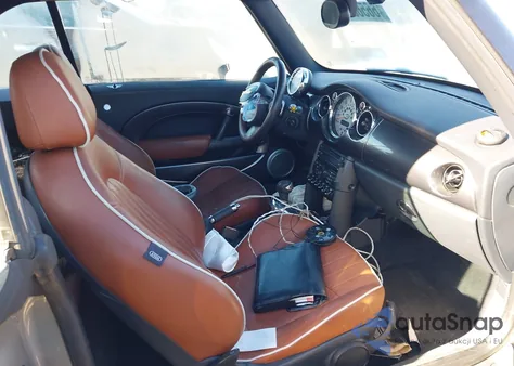 2008 Mini Cooper S from USA, damaged, VIN WMWRH33568TL96810